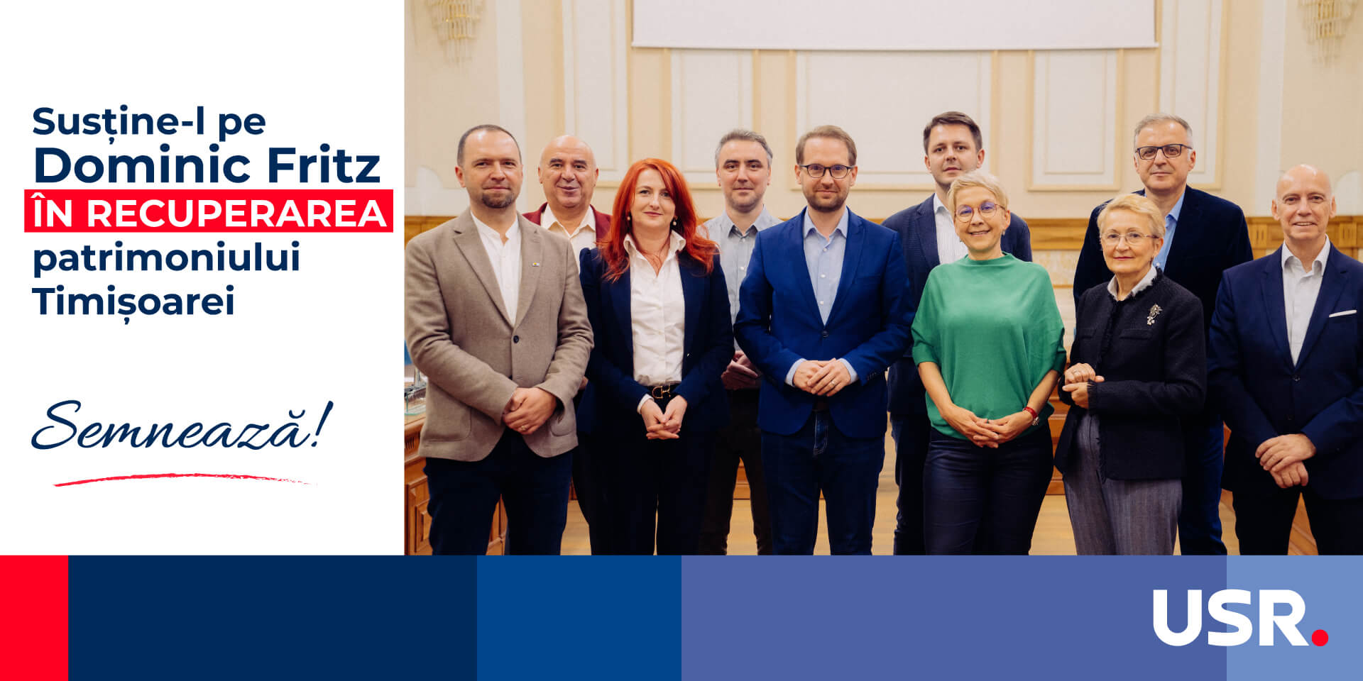 Susține-l pe Dominic Fritz în recuperarea patrimoniului Timișoarei. Semnează petiția