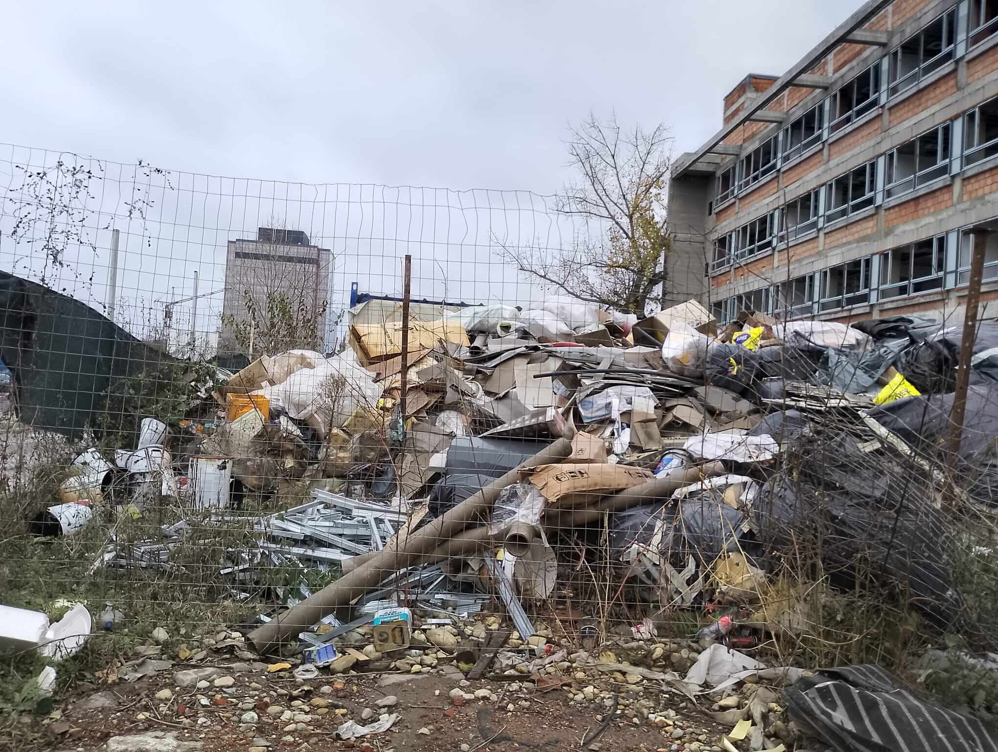 Amendă de 40.000 lei pentru gunoaie abandonate în Timișoara